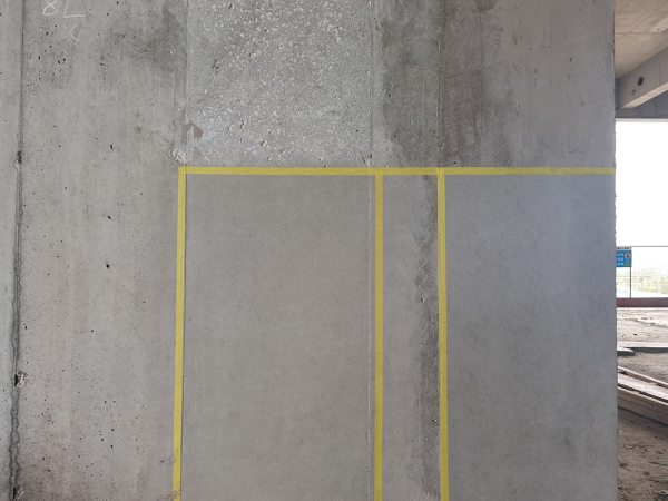 保利琴澳大都汇中油时代广场混凝土透明保护施工样板板